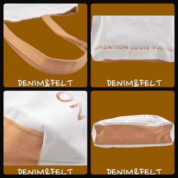 Louis Vuitton Fondation Exclusive Ivory Canvas Shoulder/ Tote Bag | PRELOVED!!🤎 - Picture 15 of 16